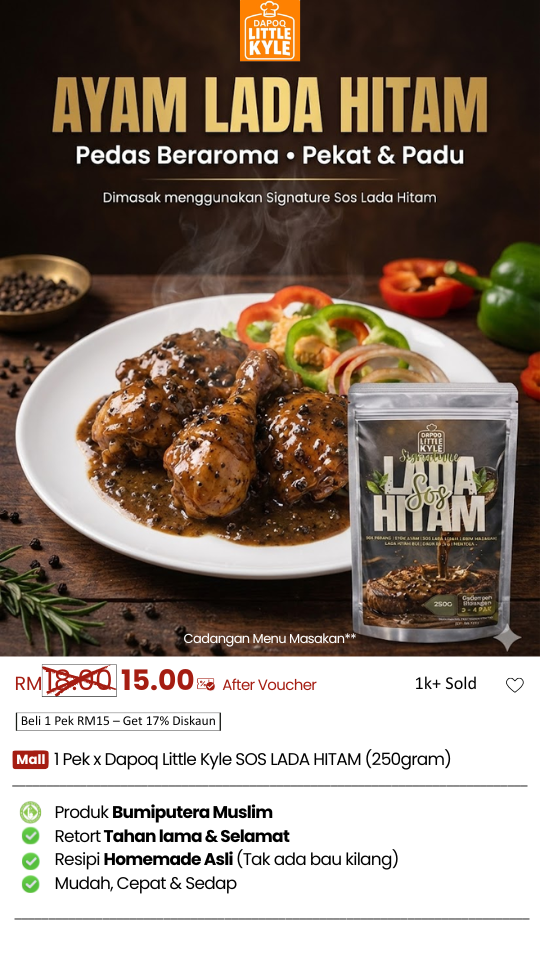 ayam lada hitam